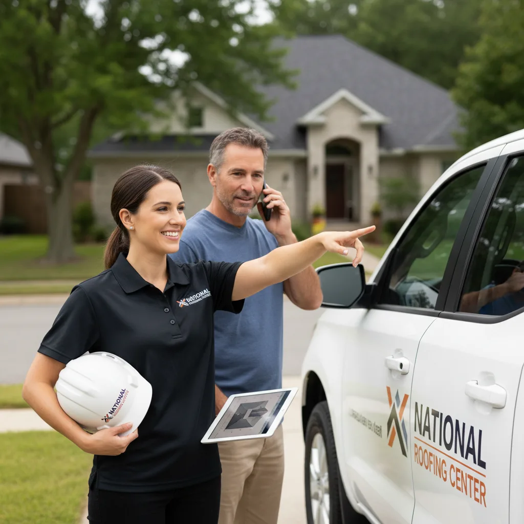 National Roofing Center customer support in Hominy